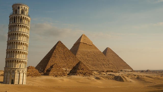 Less Pisa, More Giza